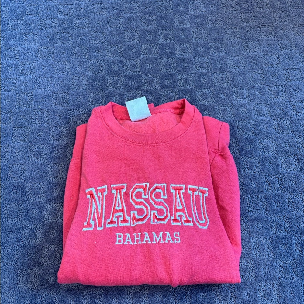 Pink Nassau Bahamas Sweatshirt